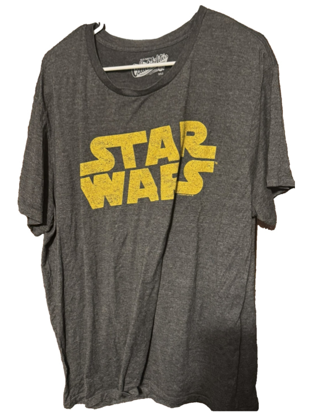 Star Wars Logo T Shirt Men's Size XXL Gray